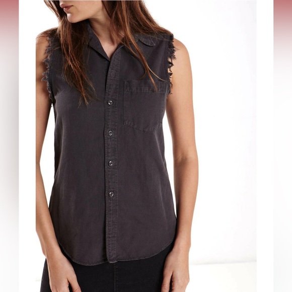 MOTHER Tops - Mother the sleeveless foxy button down